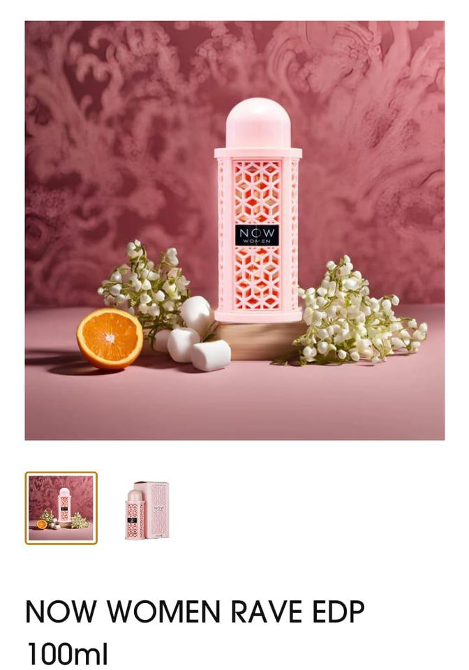 NOW WOMEN RAVE – Eau de Parfum 100ml